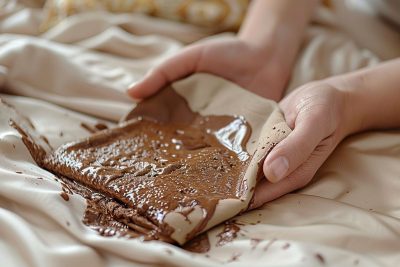 Les meilleures méthodes pour retirer les taches de chocolat de vos vêtements rapidement