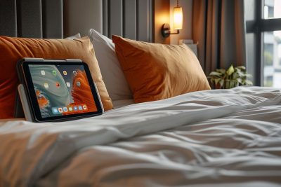 Profitez pleinement de votre iPad au lit sans effort avec un repose tablette