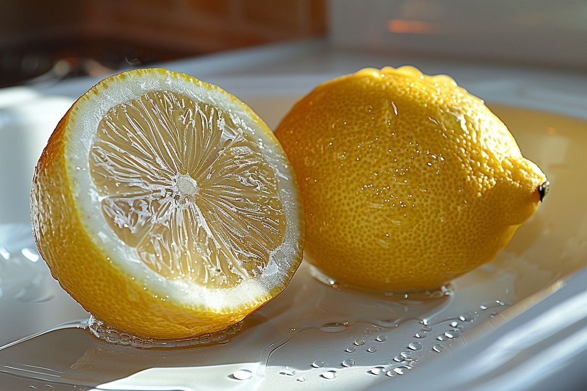 Une méthode naturelle au citron pour restaurer l'émail de vos sanitaires